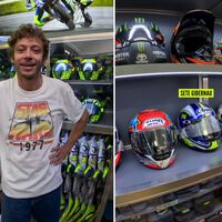 La colección de cascos de Valentino Rossi. Un museo con joyas de MotoGP y F1 pero sin rastro de Marc Márquez