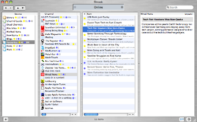Shrook, el lector de feeds alternativo para Mac