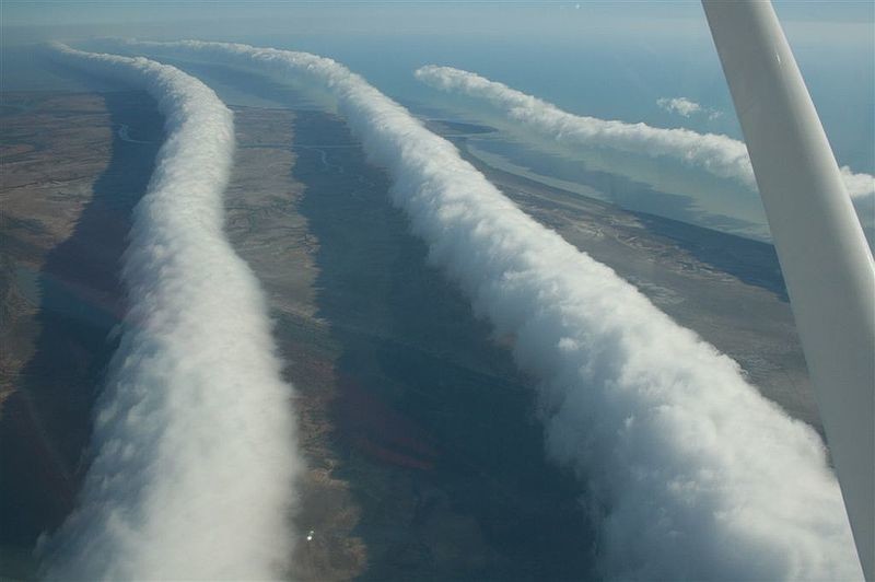 Estas son las morning glory, las nubes más espectaculares del mundo