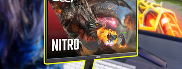 Amazon tiene a precio de remate el monitor gamer bueno, bonito y barato: Acer Nitro de 23.8 pulgadas y 165 Hz
