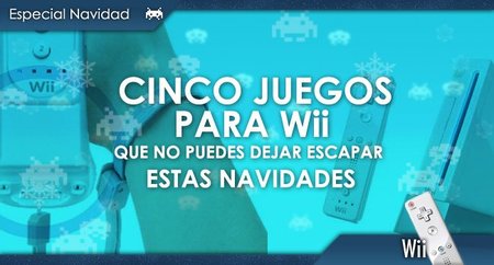 Cinco videojuegos para Wii que no puedes dejar escapar estas navidades