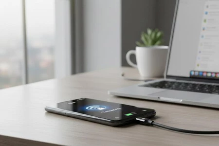 Conexión a internet en el portatil por cable al smartphone