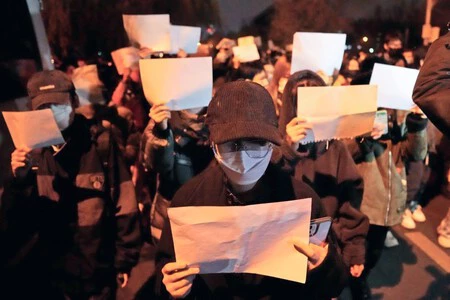 Protesta Folio Blanco