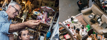 En Barcelona hay un rastro de antigüedades y piezas vintage con más de 300 puestos: celebran subastas tres días a la semana 