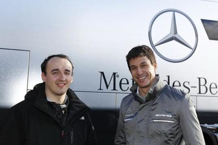 Mercedes AMG y Robert Kubica contentos con su nueva relación