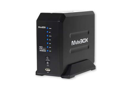 MvixBox, NAS con servidor web incorporado
