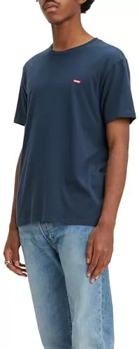 Levi's Ss Original Housemark Tee Camiseta, Cotton Patch Dress Blues
