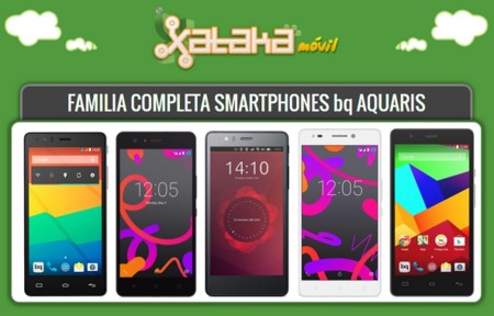 Así queda el catálogo completo de smartphones bq Aquaris