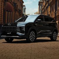 Camioneta SUV de marca china, pero "hecha en México". Tiene 5 años de garantía y motor de 4 cilindros 