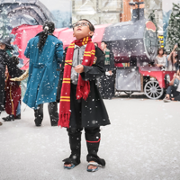 El aeropuerto de Singapur se ha transformado en el mágico mundo de Harry Potter 