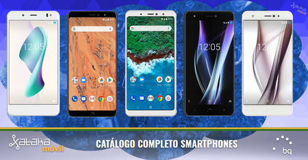 bq Aquaris X2 Pro y bq Aquaris X2, así encajan dentro del catálogo completo de smartphones bq en 2018