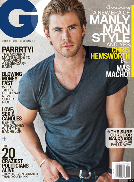 ¡Sí señor! Chris Hemsworth es el más macho