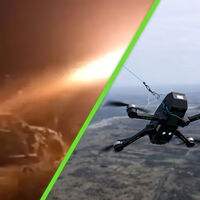 Los drones de Rusia están cayendo y se debe a las armas más inusuales de Ucrania: una caña de pescar y un carro con misiles teledirigidos 