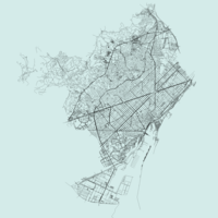 Esta web dibuja callejeros minimalistas superbonitos de la ciudad que quieras, y es gratis 