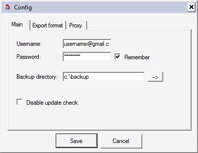 Haz una copia de seguridad de tus documentos en Google Docs con GDocBackup