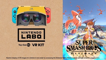 Así se ve y se juega a Super Smash Bros. Ultimate con la realidad virtual de Nintendo Switch