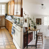 Así es el espectacular cambio de una cocina ochentera: de no caber casi nada, a meter hasta una mesa y asientos