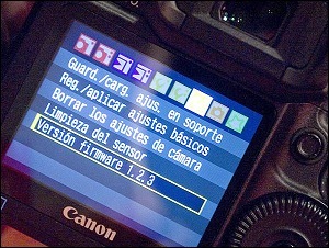 Firmware 1.2.3 para las Mark III. ¿Mañana?