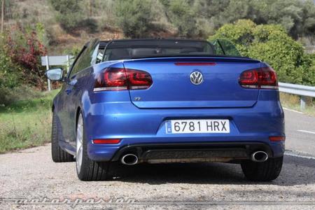 Volkswagen Golf R Cabrio trasera