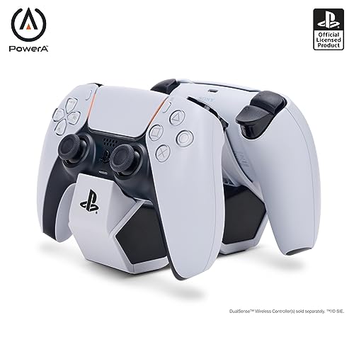 PowerA Cargador Rápido Dual para 2 x Mandos Inalámbricos DualSense
