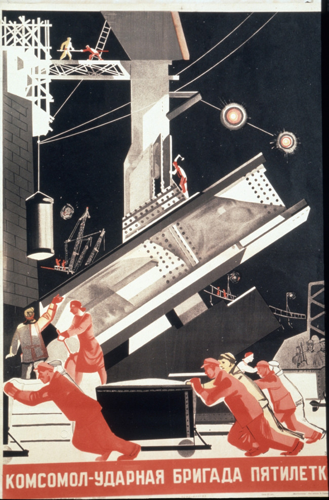 43 ejemplos de cartelería soviética que hicieron de la propaganda un arte insuperable 1024_2000