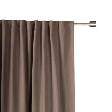 Cortina cinta, trabillas térmica opaca Ragnar INSPIRE liso marrón de 200x280cm
