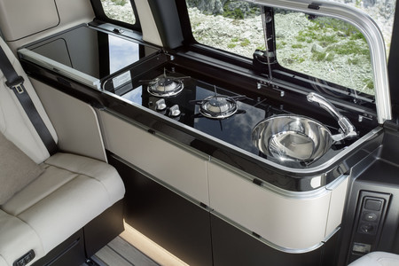 Mercedes-Benz Marco Polo cocina nevera interior