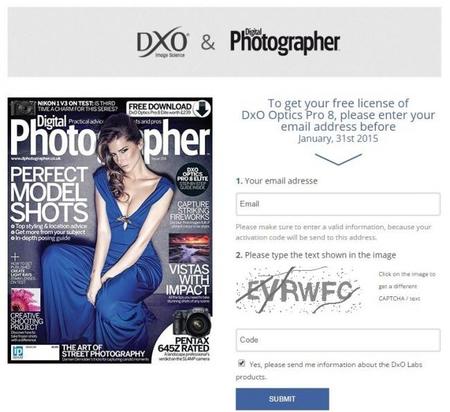 DxO Optics Pro 8 gratis hasta el 31 de Enero