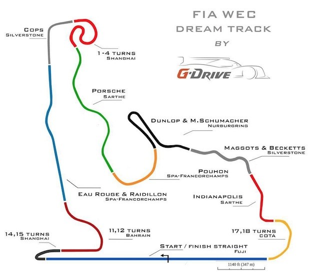 Fia Wec Dream Track G Drive