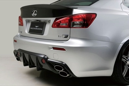 Lexus IS-F Black Bison por Wald International