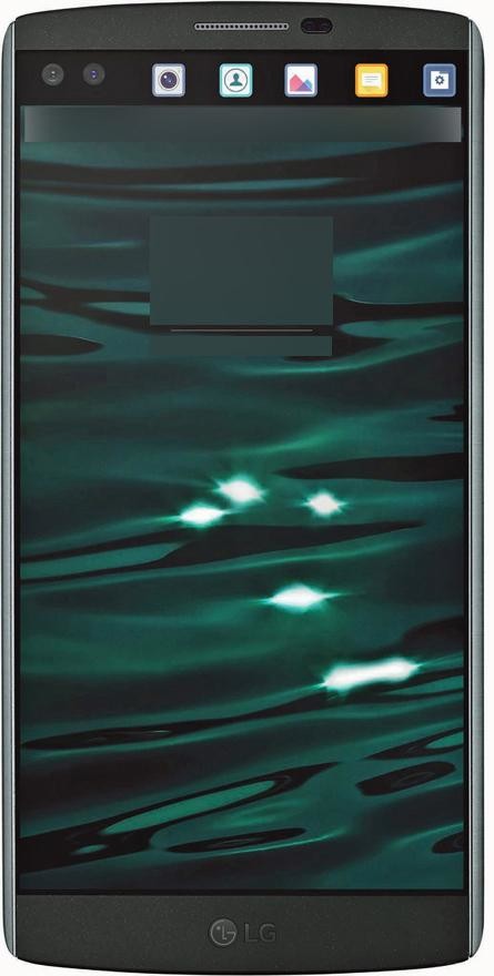 LG V10 y su doble pantalla asoman la patita con esta foto de la frontal