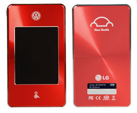 Reproductor MP3 de LG para los amantes del Volkswagen New Beetle