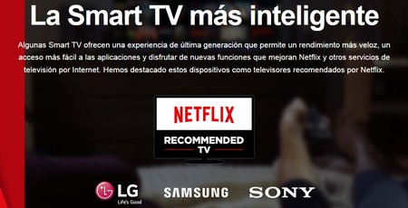 Estas son las marcas y modelos de teles que Netflix recomienda para 2017