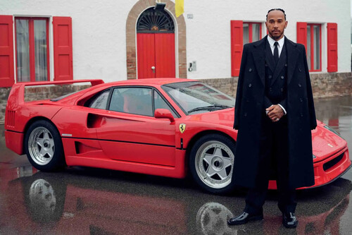 Lewis Hamilton Ferrari F40