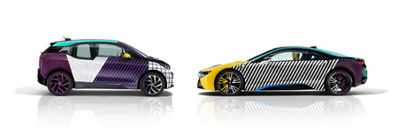 Así de coloridos quedan los BMW i3 e i8 después de pasar por las manos de Lapo Elkann