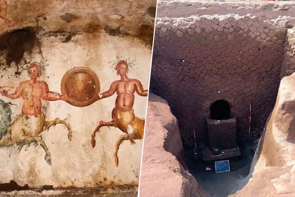 Un sarcófago romano con un perro de tres cabezas ha estado sellado 2.000 años. La ciencia acaba de abrirlo