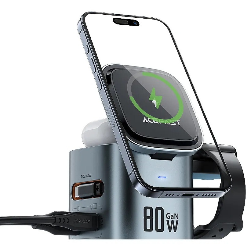 Cargador ACEFAST de 85W 6 en 1