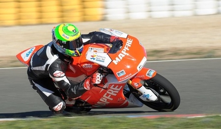 Eric Granado correrá con el Mapfre Aspar Team en Moto3, y ya se ha estrenado con ellos