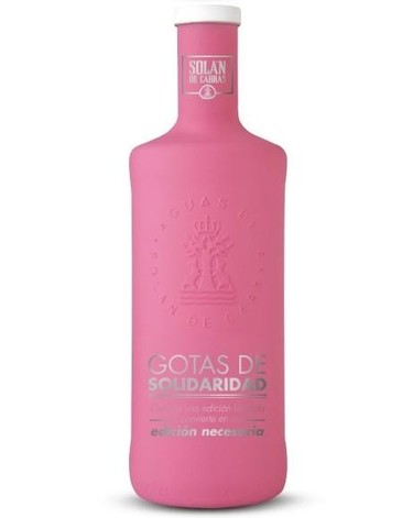 Solán de Cabras pasa del azul al rosa con un fin solidario