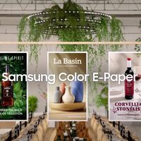La pantalla Color E-Paper de Samsung luce espectacular, aunque imaginarla en cualquier dispositivo suena más a sueño que a realidad
