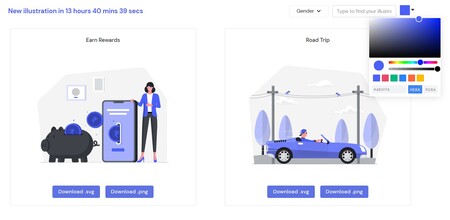Descarga más de 100 ilustraciones de alta calidad gratis, personalizables y sin necesidad de atribución para usar en tus proyectos