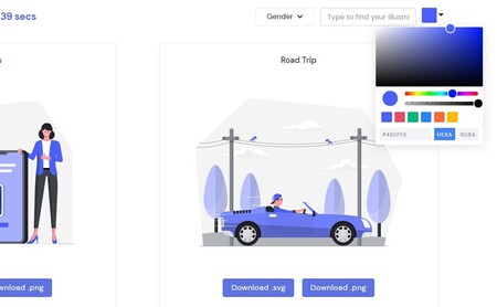 Descarga más de 100 ilustraciones de alta calidad gratis, personalizables y sin necesidad de atribución para usar en tus proyectos