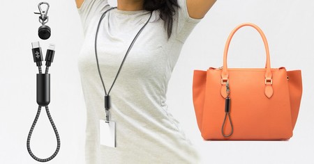 Los nuevos cables Lightning a USB-C de Hyper se convierten en llaveros y colgantes para transportarlos fácilmente