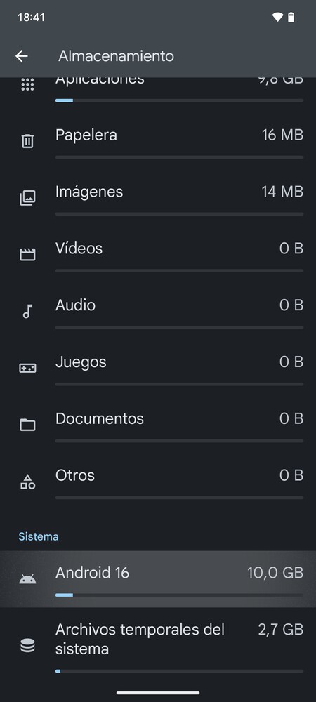Espacio Android