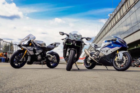 Comparativa de sonido: Kawasaki H2 vs. Yamaha YZF-R1M vs. BMW S 1000 RR