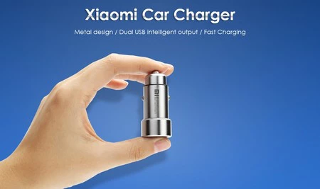 Oferta Flash: cargador de coche Xiaomi, con dos puertos USB, por sólo 6,79 euros y envío gratis