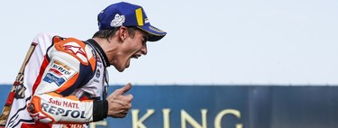 La octava bola de Marc Márquez en 30 fotos y cuatro vídeos para rendirse ante el potencial del 93