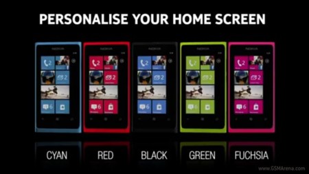 Llegan dos nuevos colores para el Nokia Lumia 800