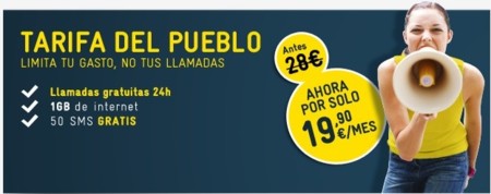 MÁSMÓV!L baja promocionalmente su tarifa con llamadas ilimitadas a 19.90 euros al mes