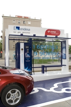 Punto recarga rápida Barcelona Endesa